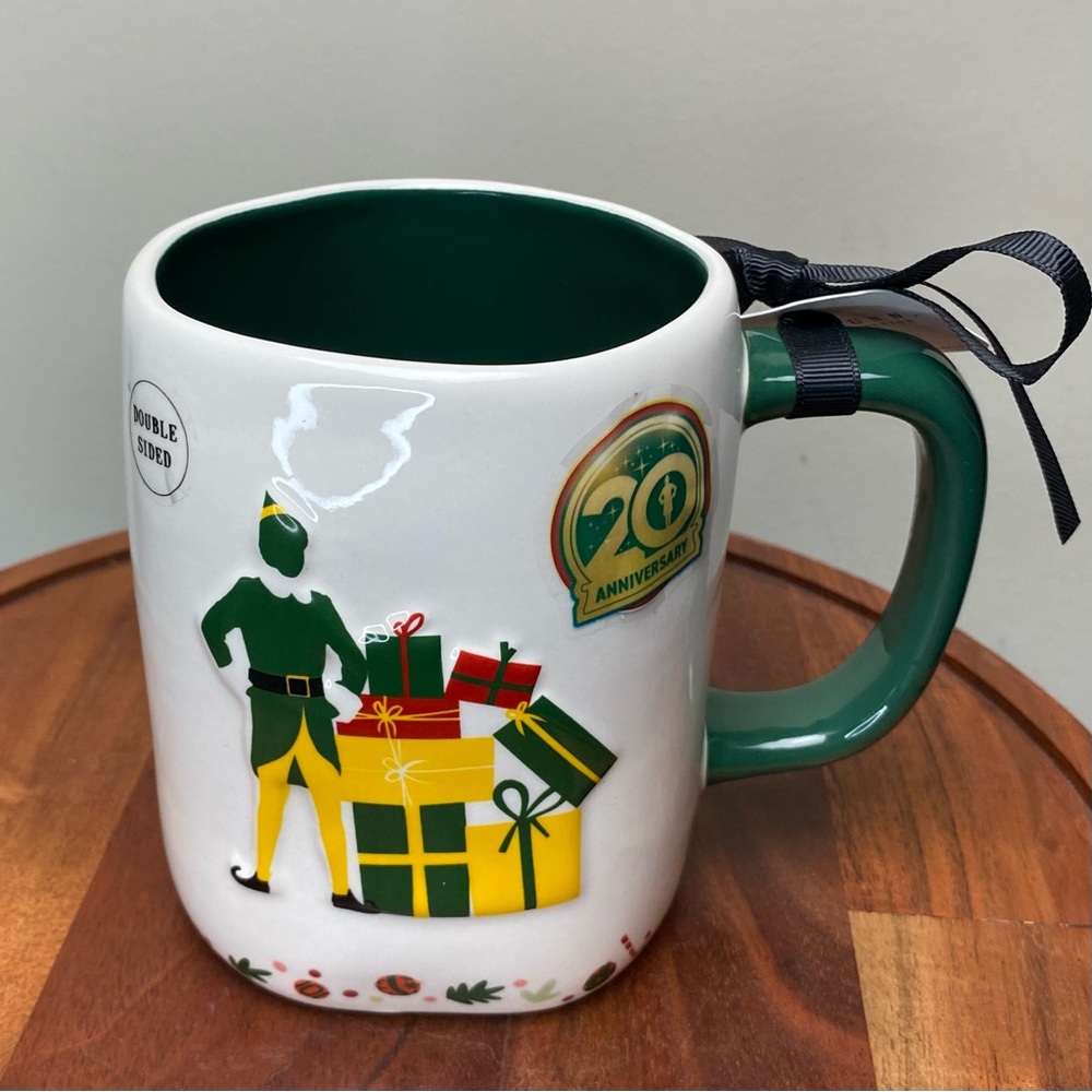 Rae Dunn ELF mug, 20th Anniversary NWT